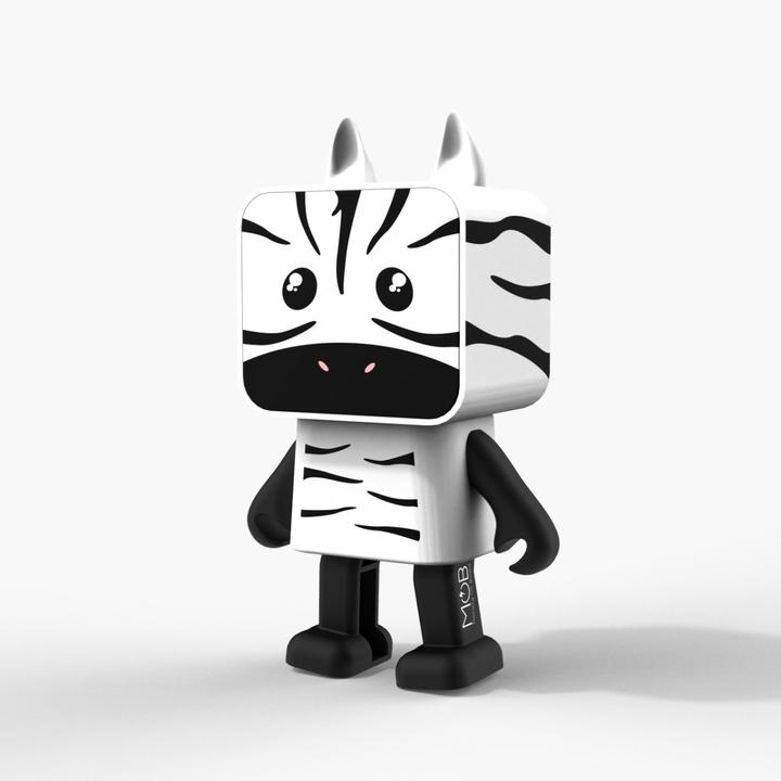 Actual product image Mobility on Board Dancing Animals speaker Zebra (4 h, Rechargeable battery operated)