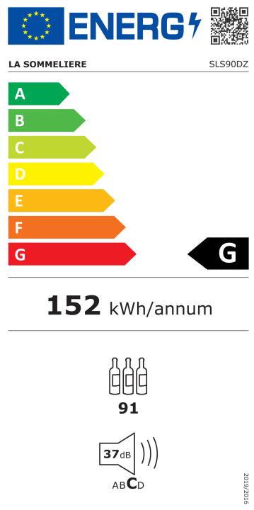 Energy Label La Sommelière SLS90DZ