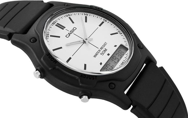 Produktbild Casio AW-49HE-7EVDF Dualzeituhr