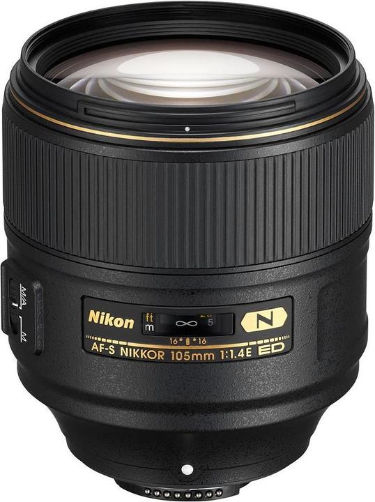 Nikon AF-S Nikkor 105mm f/1.4E ED (Nikon F, Full-frame)