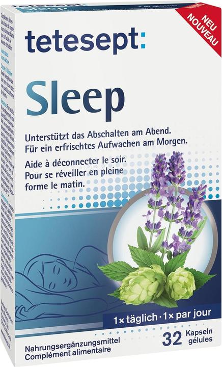 Produktbild Tetesept Sleep (32 Stück, Kapseln, 41 g)