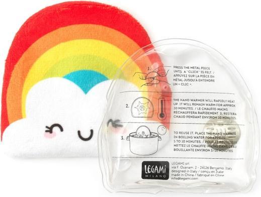 Legami Handwärmer SOS Winter - Regenbogen