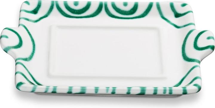Produktbild Gmundner Keramik Grüngeflammt, Unterteil Butterdose