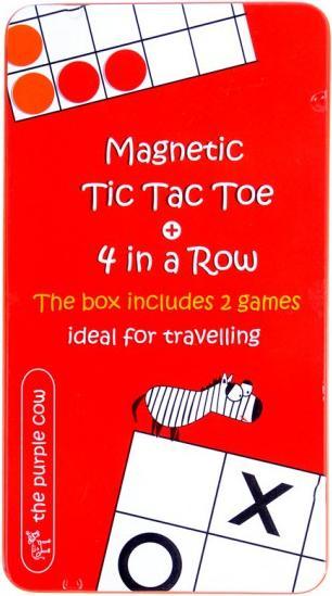 Produktbild Carletto Magnetic Tic Tac Toe 4 Wins Travel Game (Deutsch)