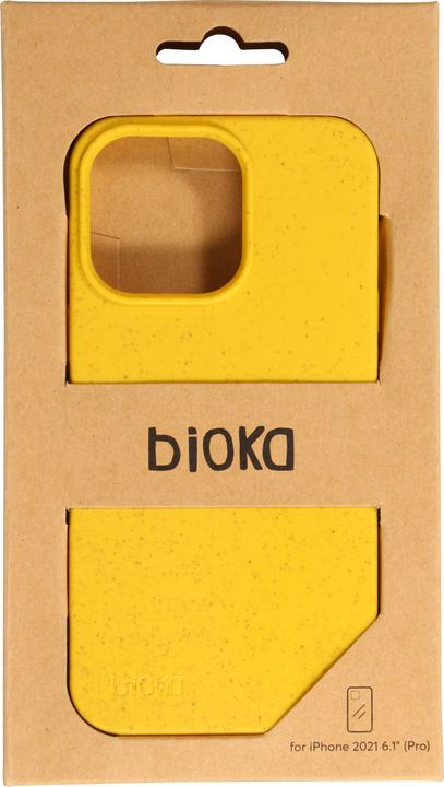 Image du produit Bioka Coque biodégradable et compostable Eco-Friendly jaune (Apple iPhone 13 Pro)