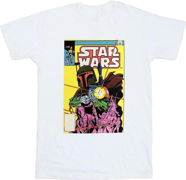 Immagine prodotto Star Wars Maglietta Boba Fett Copertina Fumetti Adulto Unisex (L)