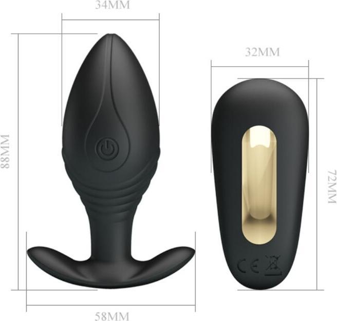 Image du produit Pretty Love Regina Butt Plug vibrant