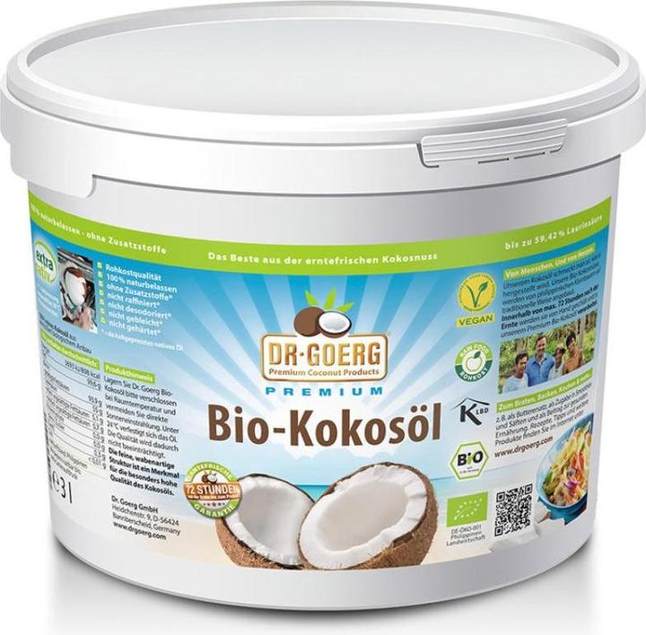Dr. Goerg Huile de coco crue bio