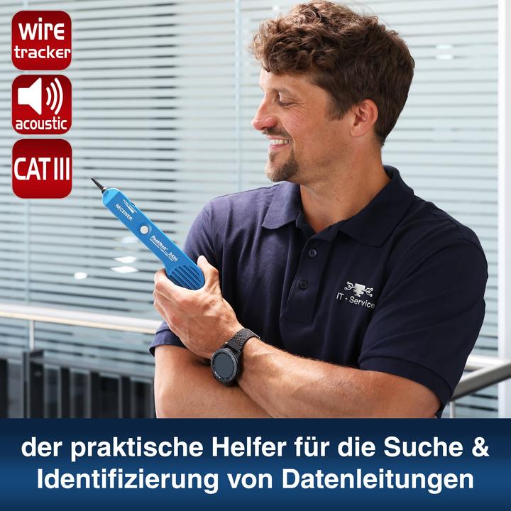 Image du produit Peaktech P 3434 Détecteur de ligne / circuit électrique