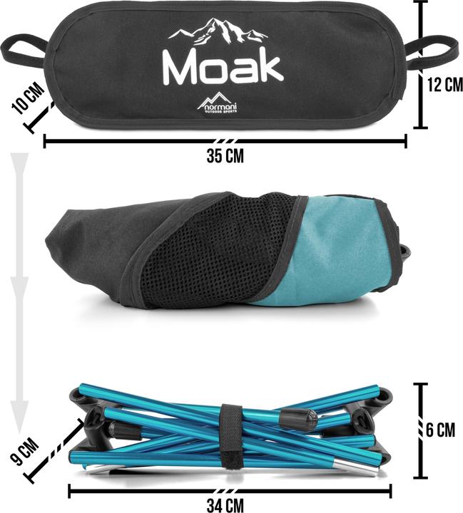 Image du produit Normani Chaise de camping ultralégère "Moak" - 8511