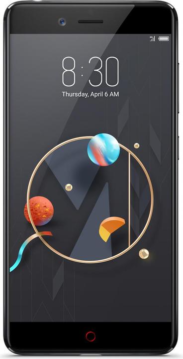 Produktbild Nubia Z17 mini (64 GB, Black Gold, 5.20", Hybrid Dual SIM, 13 Mpx, 4G)