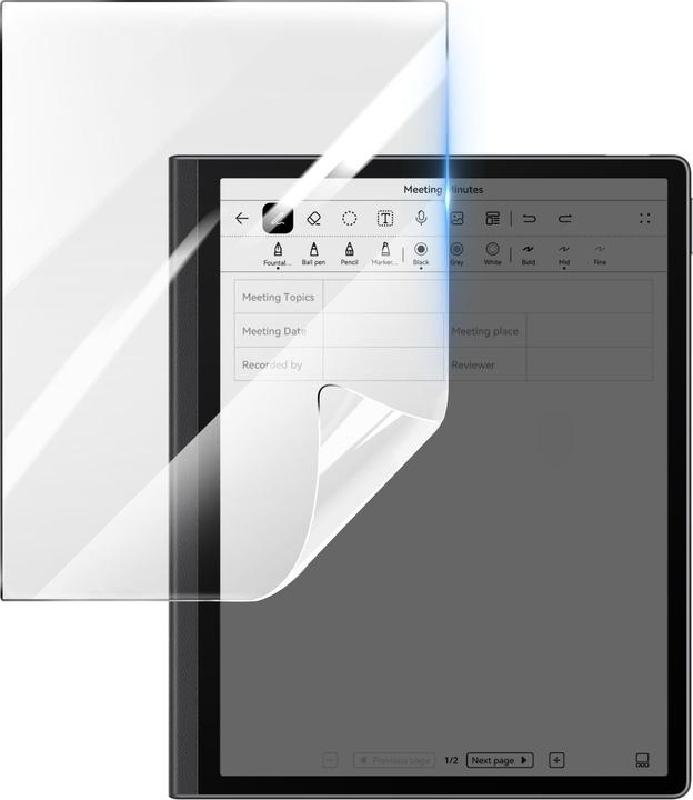 Actual product image 3MK ScreenSafe film (1 Piece, Huawei MatePad Paper)
