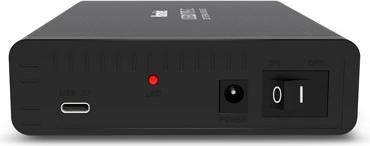 Actual product image Hamlet External USB 3.0 enclosure for SATA 3.5 hard drives Transfer rate up to 5Gbps (3.5")