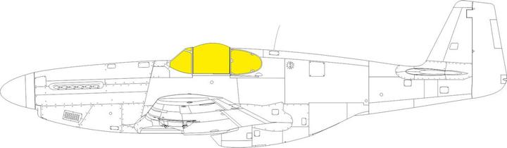 Immagine prodotto Eduard Cappottina P-51B/C Malcolm 1/48