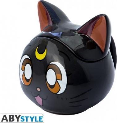 Actual product image Sailor Moon mug. 3D Luna (150 ml, 1 x)