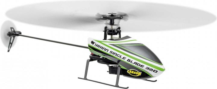 Immagine prodotto Carson Modello Sport Tyrann Single Blade 320 2.4G 100%RTF verde Elicottero RC RtF