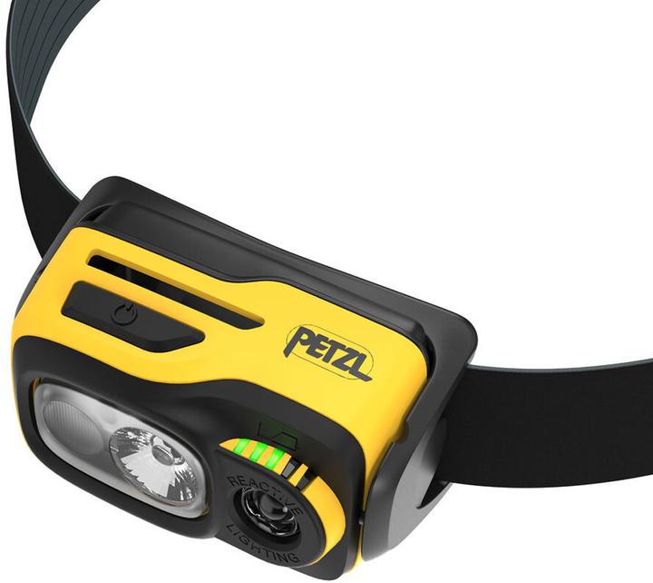 Image du produit Petzl E810AB00 SWIFT RL Lampe frontale, noir/jaune (1100 lm)