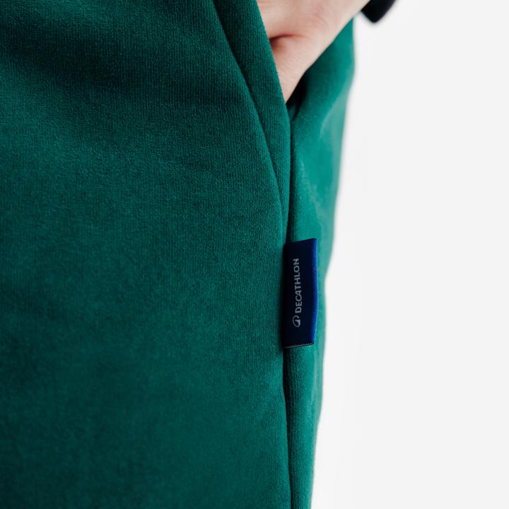 Image du produit Decathlon Pantalon oversized homme, vert (S)