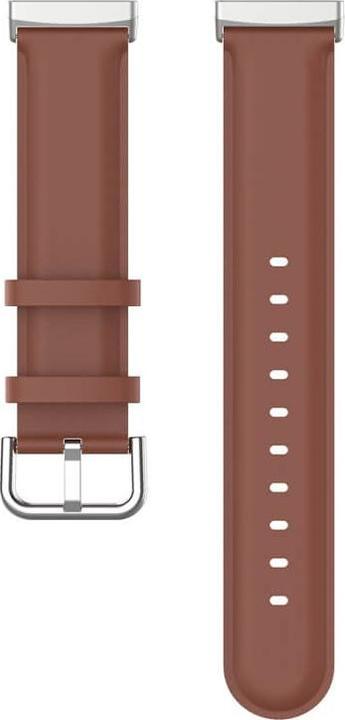 Image du produit Cover-Discount Fitbit Versa / Sense - bracelet en cuir marron (Similicuir)