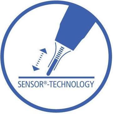 Image du produit STABILO SENSOR F Finliner avec taille-crayon à ressort (Rouge, 1 x)
