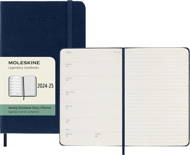 Produktbild Moleskine Notizkalender (A6, Pocket, Englisch)