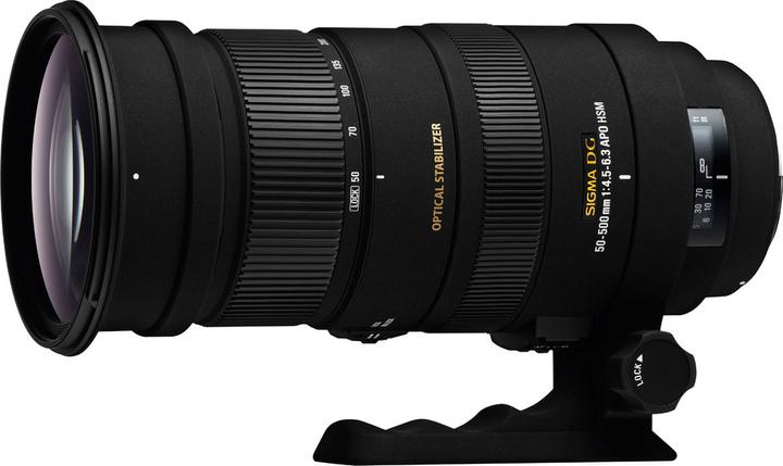 Image du produit Sigma 50-500mm, f/4.5-6.3 DG APO OS HSM, Nikon (Nikon F, Plein format)