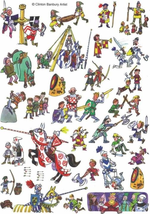 Image du produit Scribble Down - École de chevalerie (1 x)