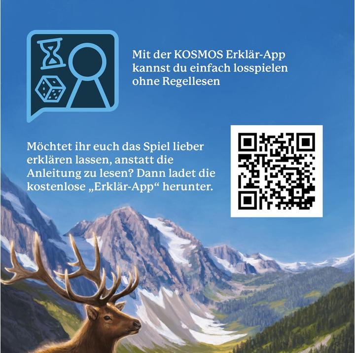 Produktbild Kosmos Familienspiel Cascadia – Im Herzen der Natur (Deutsch)