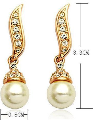 Immagine prodotto Hermex SET Collana + Ciondolo + Orecchini - Oro (Oro 18 carati, Lega di zinco)