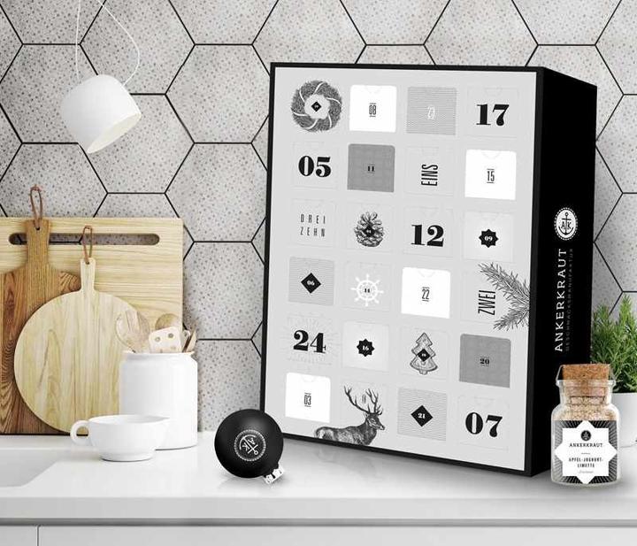 Produktbild Ankerkraut Gewürze Adventskalender mit Gewürzen, Weihnachtsgeschenk