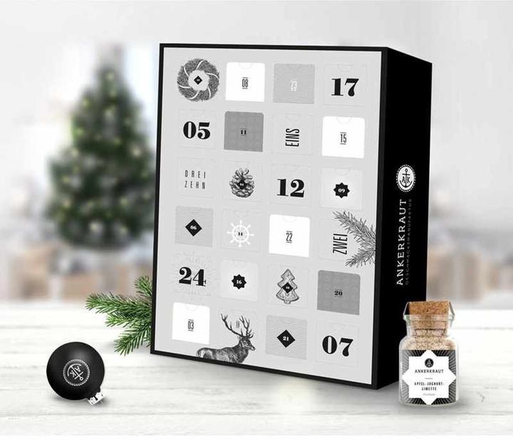 Produktbild Ankerkraut Gewürze Adventskalender mit Gewürzen, Weihnachtsgeschenk