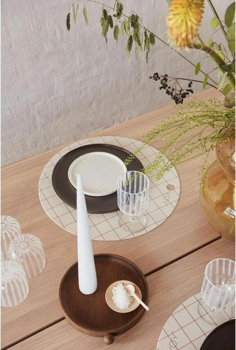 Actual product image Oyoy Serving tray Inka 2.5 x 22 x 20 cm, Dark brown