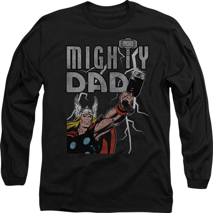 Thor Mighty Dad TShirt Vatertag (S)