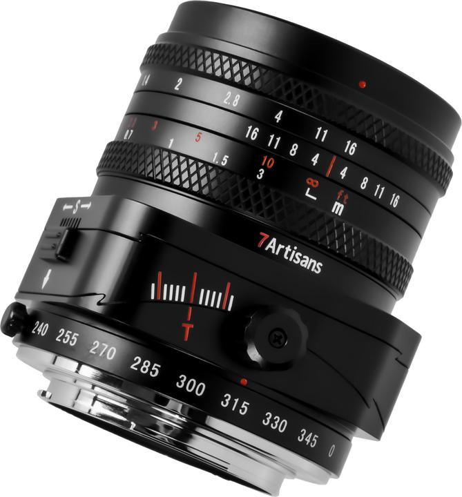 Immagine prodotto 7artisans 50 mm f/1.4 Tilt Shift Sony E (Sony E, APS-C / DX, Full-frame)