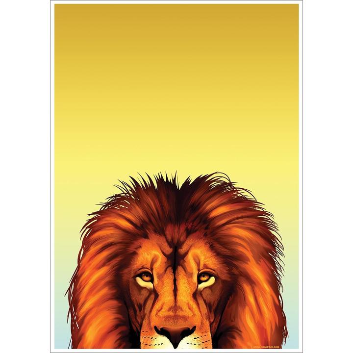 Image du produit Inquisitive Creatures Poster Lion
