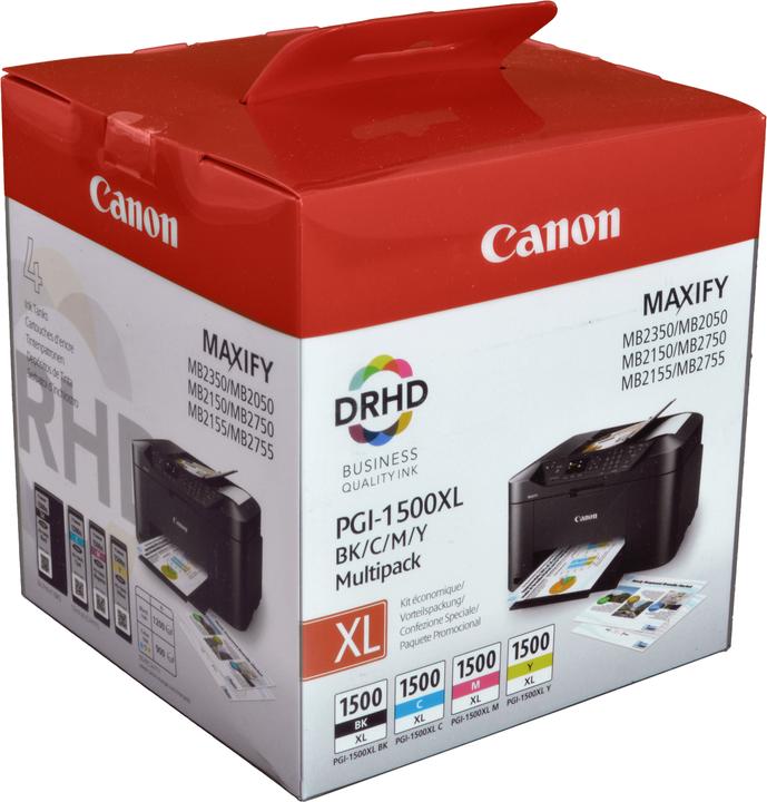 Produktbild Canon PGI-1500XL Multipack (CMYK)