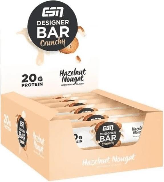 Produktbild ESN Designer Bar (Haselnuss, Nougat, 12 Stk., 720 g)