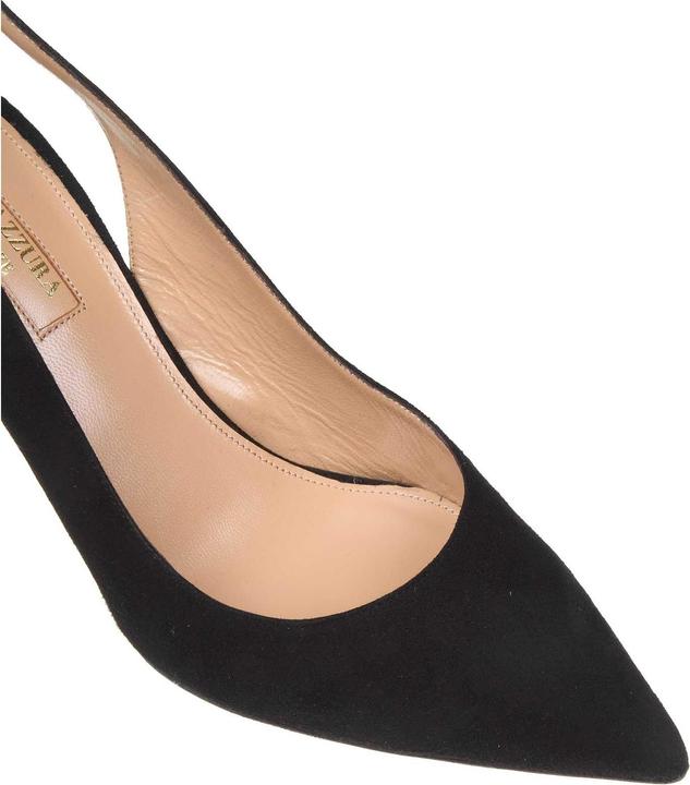 Produktbild Aquazzura bow tie pump 85 in black suede (38)