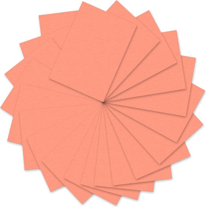 Actual product image Ursus Clay drawing paper A4 2174642 130g, coral 100 sheets (130 g/m², 100 x)