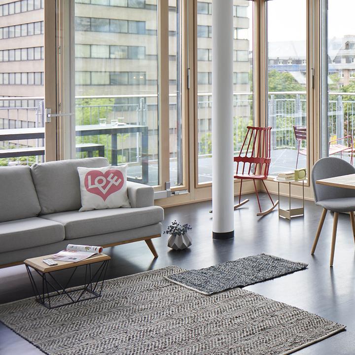 Produktbild Broste Copenhagen Zigzag Teppich (80 x 250 cm)