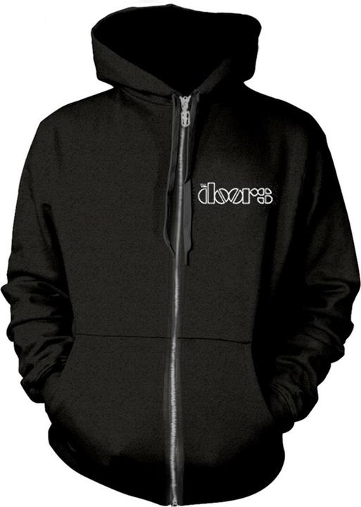 Actual product image The Doors Unisex Adult Lizard King Back Print Full Zip Hoodie (M)