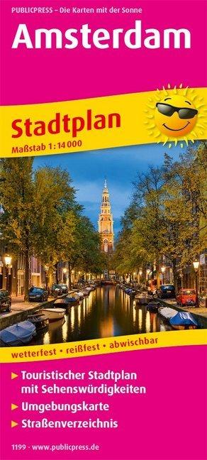 Immagine prodotto Mappa della città di Amsterdam di PUBLICPRESS