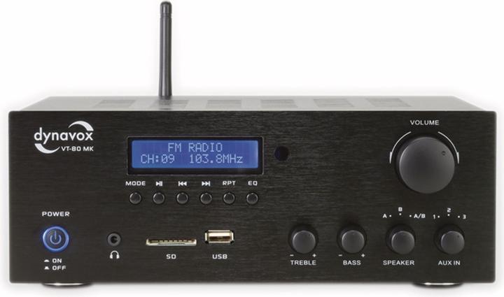 Produktbild Dynavox StereoVerst. VT80 MK schwarz (Verstärker)