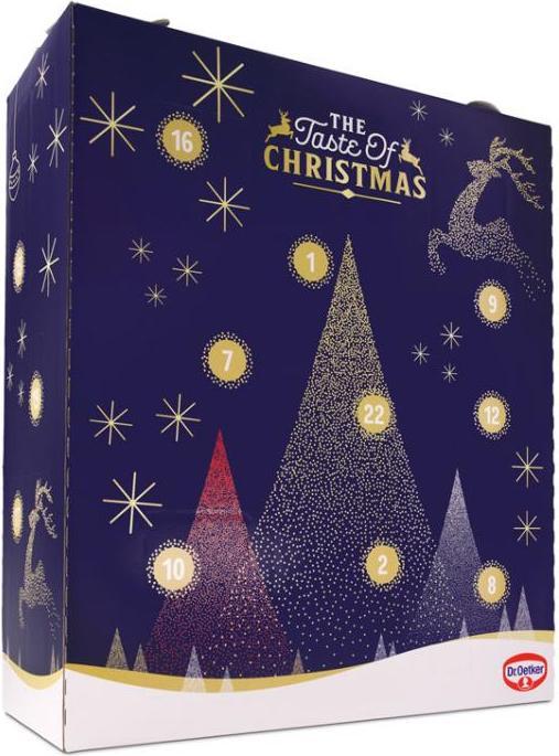 Image du produit Dr. Oetker Calendrier de l'Avent The Taste of Christmas (2277 g)