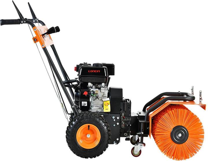 Immagine prodotto Fuxtec Benzin Kehrmaschine Set mit Schneeschild und Schaufel