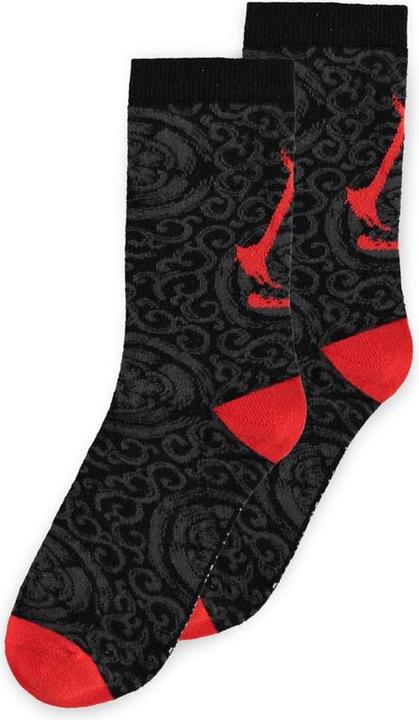 Actual product image Difuzed Assassin's Creed Shadows socks 3-pack crew 35-38 (pack of 3, 35 - 38)