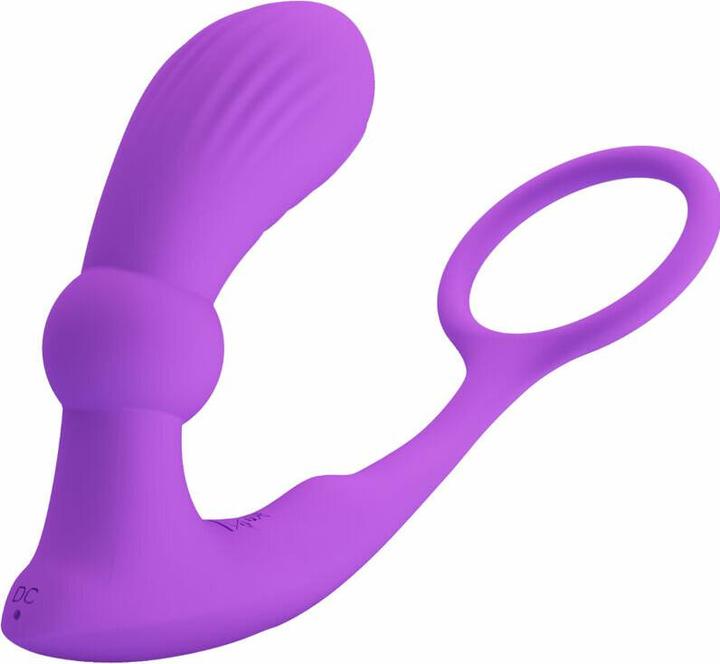 Pretty Love Warren Violet Anneau Anal & Vibrateur