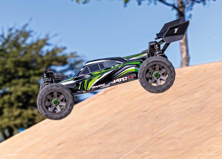 Actual product image Traxxas JATO 4x4 BL2S Brushless grün 1/8 RTR, HD-Teile, ohne Akku/Lader (RTR Ready-to-Run)