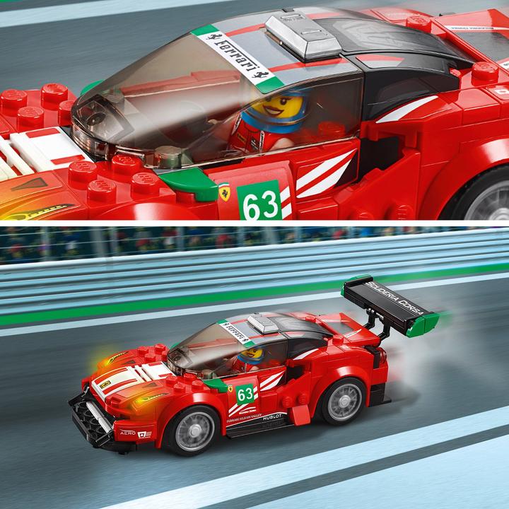 Actual product image LEGO Ferrari 488 GT3 Scuderia Corsa (75886, LEGO Speed Champions)