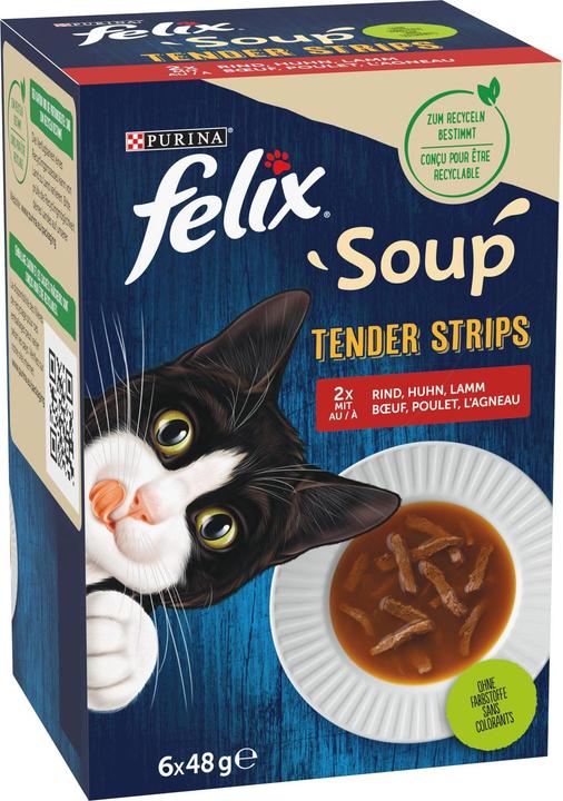 Felix Soup Taste variety from the country (Adult, 6 pcs., 288 g)